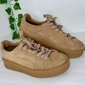 PUMA Rihanna Fenty Creepers Women's Sneakers shoes Oatmeal 7.5